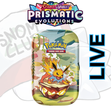 Load image into Gallery viewer, Prismatic Evolutions Mini Tins
