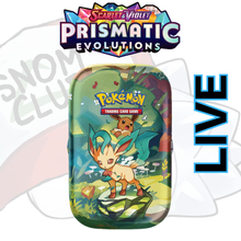 Load image into Gallery viewer, Prismatic Evolutions Mini Tins
