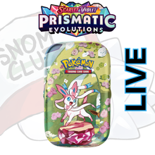 Load image into Gallery viewer, Prismatic Evolutions Mini Tins
