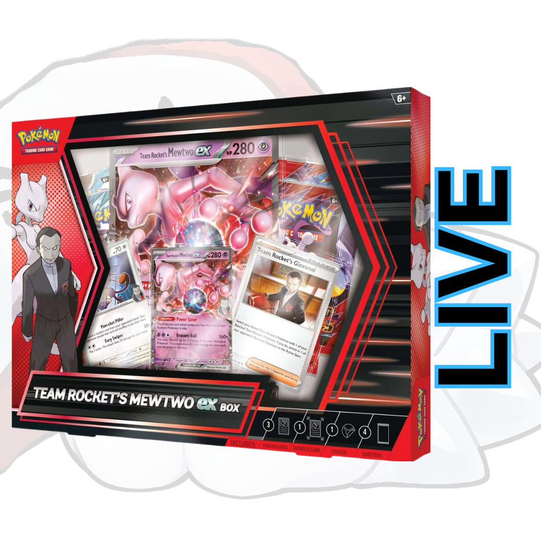 Team Rocket's Mewtwo ex Box