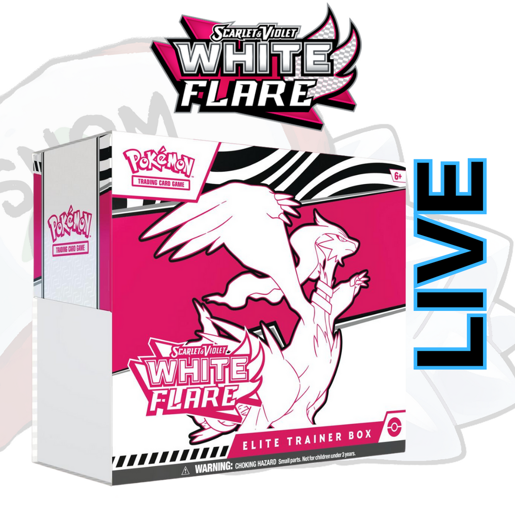 White Flare Elite Trainer Box